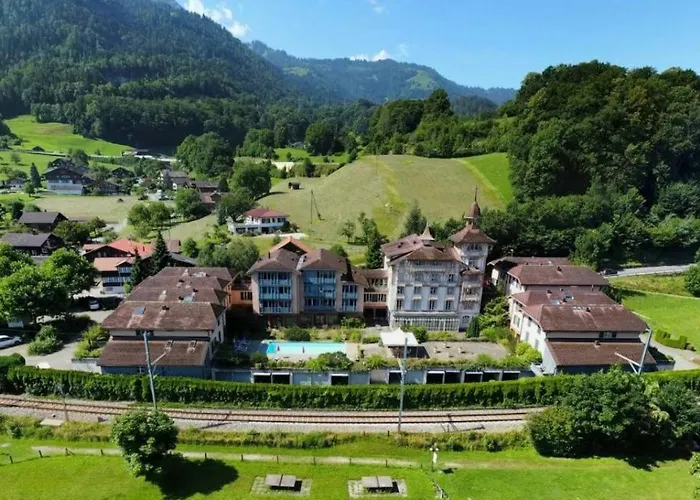 Apartman Hid Ag: Lakeview Mit Parkplatz Und Balkon Därligen